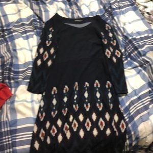 Boho-inspired dress. Small size, worn once.